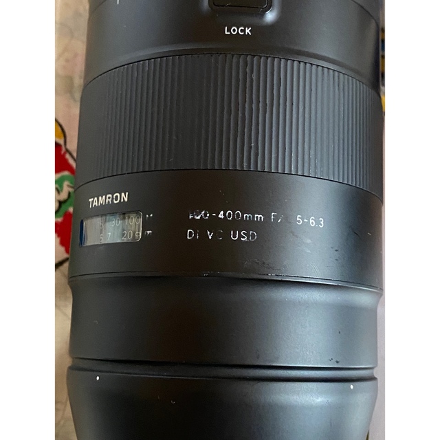 TAMRON(タムロン)のTAMRON タムロン キヤノン　100-400mm 望遠レンズ　一眼レフ スマホ/家電/カメラのカメラ(レンズ(ズーム))の商品写真