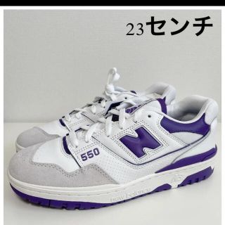 ニューバランス(New Balance)の★新品　ニューバランス　BB550 WR1ホワイト×パープル　23cm(スニーカー)