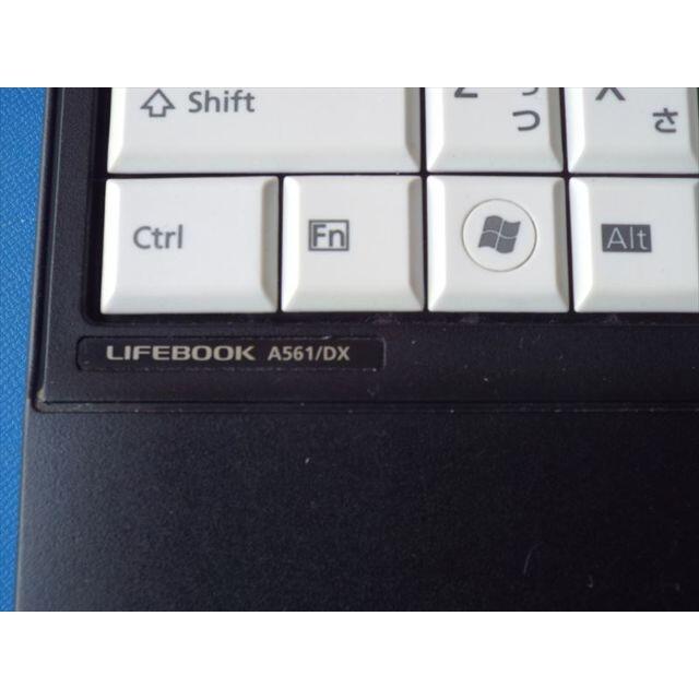 富士通(フジツウ)のLIFEBOOK A561 /DX SSD120GB win10 office スマホ/家電/カメラのPC/タブレット(ノートPC)の商品写真