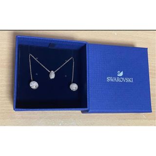 スワロフスキー(SWAROVSKI)のSWAROVSKI スワロフスキー ネックレス&ピアスセット(ネックレス)