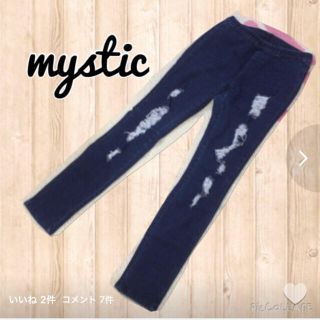 ミスティック(mystic)のmystic♡ダメージデニム(デニム/ジーンズ)