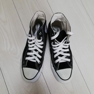 コンバース(CONVERSE)のコンバース　ハイカットスニーカー　ハイトアップ　22.5cm　ブラック　(スニーカー)