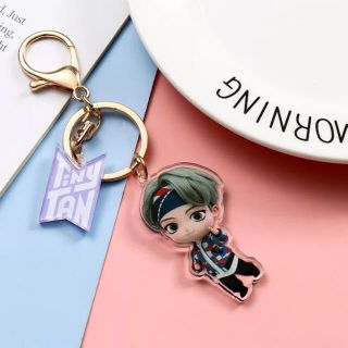 Tiny TAN  BTS 防弾少年団 V.ブイ キーホルダー(アイドルグッズ)