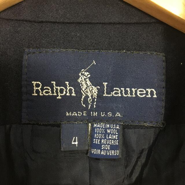 Ralph Lauren(ラルフローレン)のB287 ラルフローレン テーラードジャケットコート ゴールドボタン  レディースのジャケット/アウター(テーラードジャケット)の商品写真