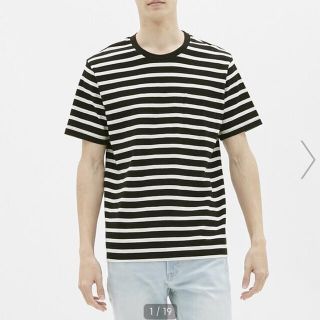 ユニクロ(UNIQLO)のGU ボーダー クルーネックT(Tシャツ/カットソー(半袖/袖なし))