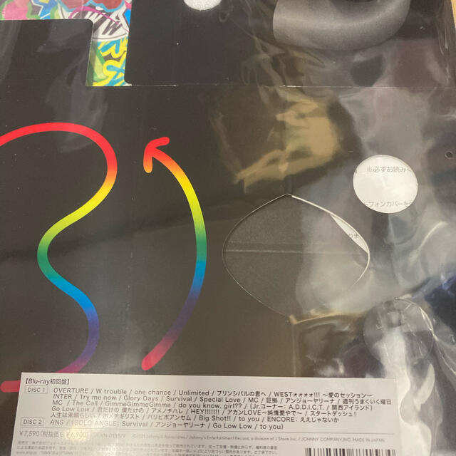 ジャニーズWEST LIVE 2020 Wtrouble2ブルーレイ初回盤 新品