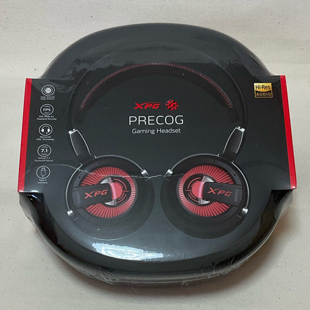 [新品]XPG PRECOG ゲーミングヘッドセット ノイズキャンセリングマイク