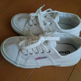 スペルガ(SUPERGA)のスペルガ スニーカー キッズ 18㎝【nico☺︎様専用】(スニーカー)