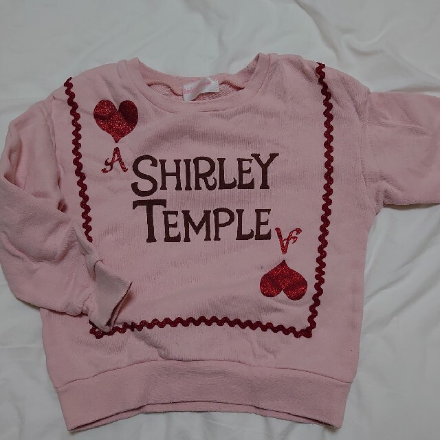 Shirley Temple(シャーリーテンプル)のShirley Temple　長袖トレーナー　110 キッズ/ベビー/マタニティのキッズ服女の子用(90cm~)(Tシャツ/カットソー)の商品写真