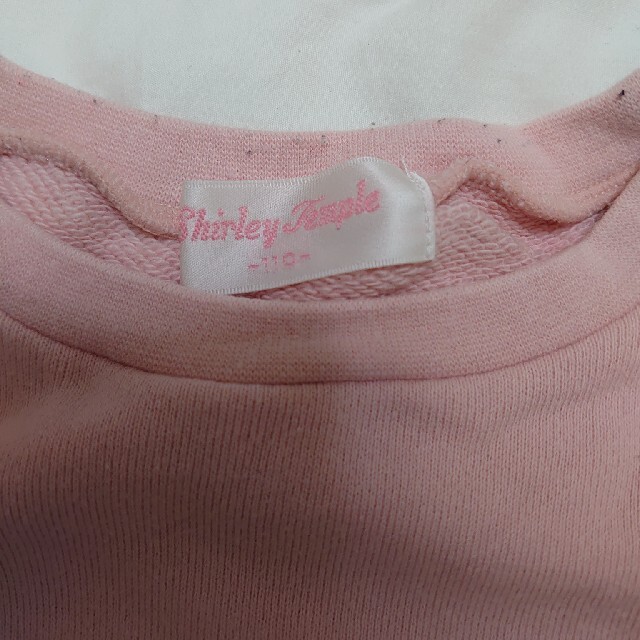 Shirley Temple(シャーリーテンプル)のShirley Temple　長袖トレーナー　110 キッズ/ベビー/マタニティのキッズ服女の子用(90cm~)(Tシャツ/カットソー)の商品写真