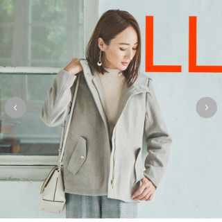 シマムラ(しまむら)の新品 しまむら 星玲奈 ショートコート 内側キルト コート(ノーカラージャケット)