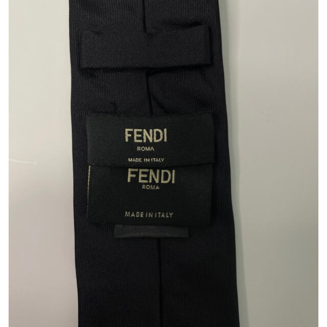 FENDI - 希少【FENDI】フェンディ モンスター ネクタイ ブラック FENDI - 希少【FENDI】フェンディ モンスター ネクタイ ブラック
