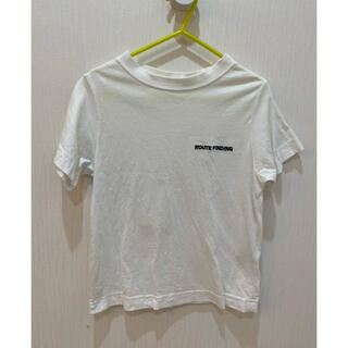 ジーユー(GU)のGU 白Tシャツ　110(Tシャツ/カットソー)