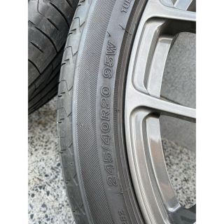 最終値下げ】TRD 20インチ鍛造ホイール&タイヤセットの通販 by R 's