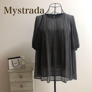 マイストラーダ(Mystrada)のMystrada★マイストラーダ★ランダムプリーツブラウス(シャツ/ブラウス(長袖/七分))