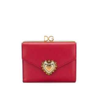 ドルチェアンドガッバーナ(DOLCE&GABBANA)のDolce & Gabbana Devotion フラップ財布(財布)