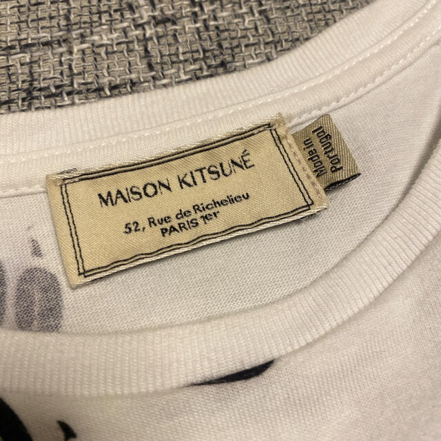 MAISON KITSUNE'(メゾンキツネ)のゆき様専用メゾンキツネ足あとTシャツ レディースのトップス(Tシャツ(半袖/袖なし))の商品写真