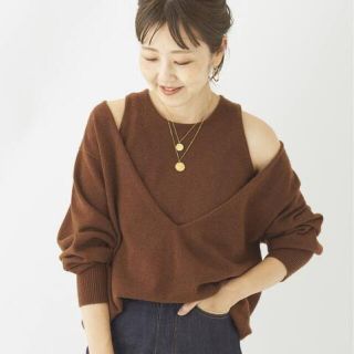 プラージュ(Plage)の限定　値下げ　YAK set トップス(ニット/セーター)