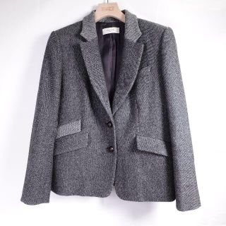 ポールスミス(Paul Smith)のPaul Smith　ジャケット　レディース　グレー(ノーカラージャケット)