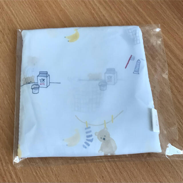 gelato pique(ジェラートピケ)のジェラートピケ　エコバッグ　ブルー　ランドリーベア レディースのバッグ(エコバッグ)の商品写真