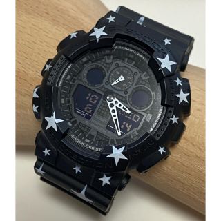 デカG/リバティーウォーク/G-SHOCK/コラボ/GA-100/時計/ブラック