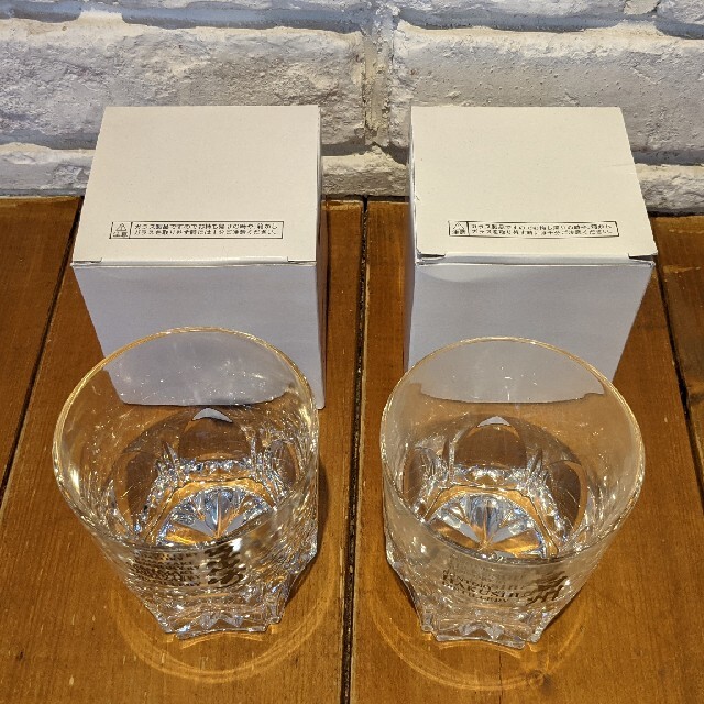 サントリー - 非売品 サントリー 山崎 白州 ロックグラスセット サントリー - 非売品 サントリー 山崎 白州 ロックグラスセット