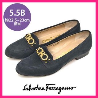 サルヴァトーレフェラガモ(Salvatore Ferragamo)のフェラガモ ガンチーニ金具 ローファー 5.5B(約22.5-23)2900→(ハイヒール/パンプス)