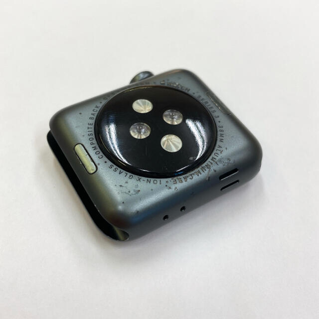 Apple GPS 38mm アップルウォッチ 黒の通販 by トロコスのお店|アップルウォッチならラクマ Watch - Apple Watch シリーズ3 マラソン限定