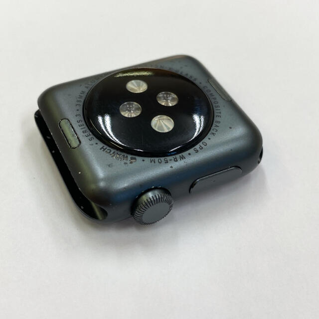 Apple GPS 38mm アップルウォッチ 黒の通販 by トロコスのお店|アップルウォッチならラクマ Watch - Apple Watch シリーズ3 マラソン限定
