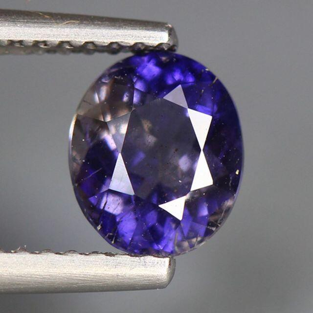 【天然アイオライトルース 1.08ct:9433】非加熱 Iolite