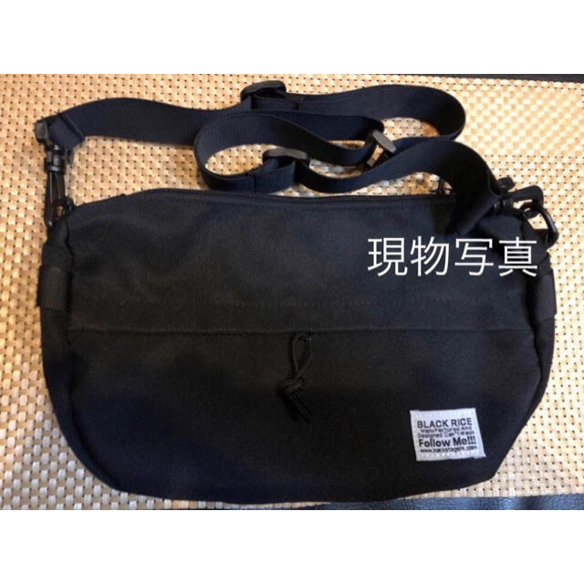 収納力抜群 ボディーバッグ ウエストバック  黒　レディース　メンズ　SALE レディースのバッグ(ボディバッグ/ウエストポーチ)の商品写真