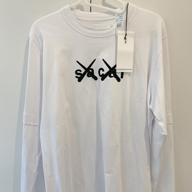 sacai(サカイ)の sacai x KAWS / LongT-Shirt サイズ2 メンズのトップス(Tシャツ/カットソー(半袖/袖なし))の商品写真