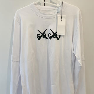 サカイ(sacai)の sacai x KAWS / LongT-Shirt サイズ2(Tシャツ/カットソー(半袖/袖なし))