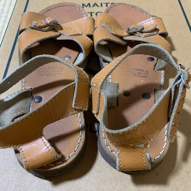 BEAUTY&YOUTH UNITED ARROWS(ビューティアンドユースユナイテッドアローズ)のペタンコサンダル　tan Douglas sandals Roman サイズ4 レディースの靴/シューズ(サンダル)の商品写真