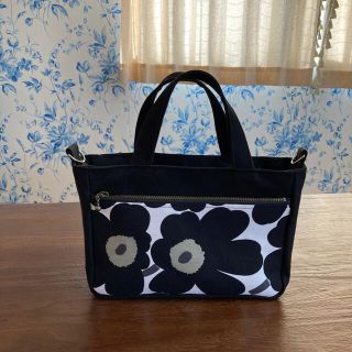 マリメッコ(marimekko)のmarimekko ミニウニッコバックinバック♡ハンドメイド(バッグ)