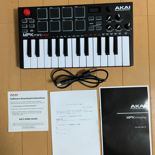 AKAI MPK Mini Play　 楽器のDTM/DAW(MIDIコントローラー)の商品写真