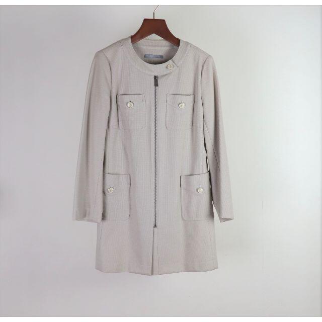 Theory luxe - 美品 theory luxe セオリーリュクス　ノーカラー　ライトコート