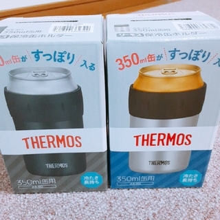 サーモス(THERMOS)のTHERMOS 保冷缶ホルダー350ml(タンブラー)
