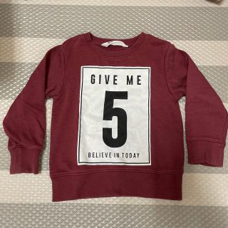 エイチアンドエム(H&M)のトレーナー(Tシャツ/カットソー)