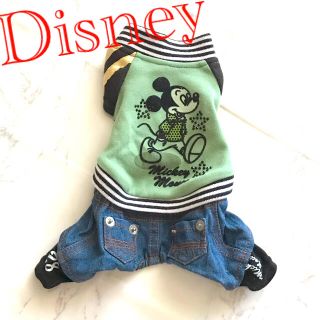 ディズニー(Disney)の【新品 未使用】ミッキーマウス 重ね着風 ペット 洋服(犬)