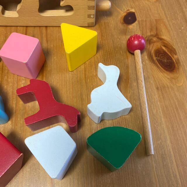 mikihouse(ミキハウス)の【ミキハウス】木のおもちゃ キッズ/ベビー/マタニティのおもちゃ(知育玩具)の商品写真