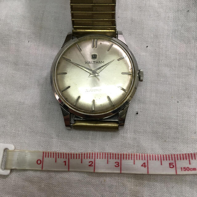 Waltham(ウォルサム)のWALTHAM 21jewels incabloc メンズの時計(腕時計(アナログ))の商品写真