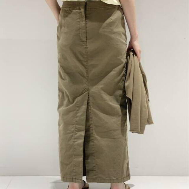 DEUXIEME CLASSE(ドゥーズィエムクラス)のAP STUDIO ウォッシュタイトスカート レディースのスカート(ロングスカート)の商品写真