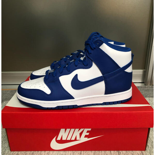 NIKE(ナイキ)のNIKE DUNK HI RETRO "GAME ROYAL" メンズの靴/シューズ(スニーカー)の商品写真