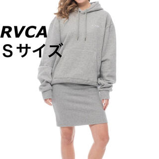 RVCA - RVCA【即納】ルーカ ワンピース フード付き パーカー グレー Ｓ 