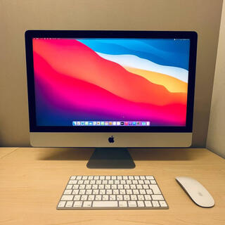 アップル(Apple)の【美品】Apple iMac 27inch(5K )ディスプレイ(デスクトップ型PC)