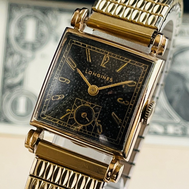 金無垢美品★LONGINESロンジン★アンティーク ビンテージ メンズ 腕時計 腕時計(アナログ)