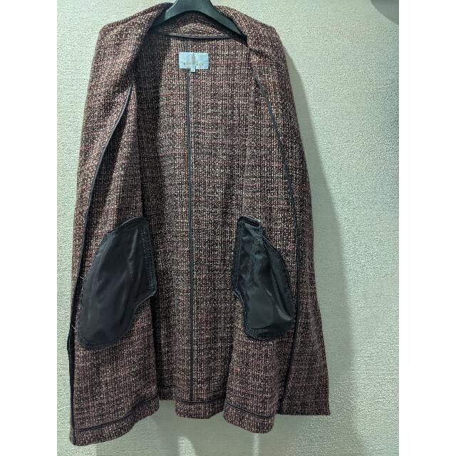 NORD SUD(ノールシュド)のラップコート　薄手　ピンク　size38 レディースのジャケット/アウター(ガウンコート)の商品写真