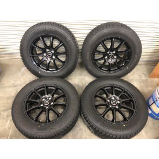 ブリヂストン(BRIDGESTONE)のブリヂストン　スタッドレスタイヤ　ホイール付き 225 65 17 DM-V3(タイヤ・ホイールセット)