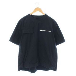 サカイ(sacai)のサカイ 21SS シャツ 半袖 プルオーバー 1 S 黒 ブラック /NM(シャツ)